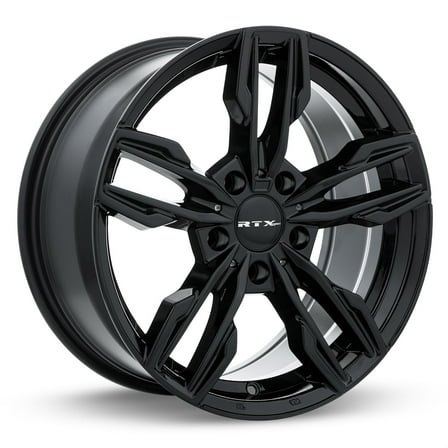 17x8 RTX Stade Black Wheel 5x120 (35mm)