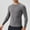 c01Gray, variant on USNSM Quick Dry Compression Shirt for Men Long Sleeve Workout Running T-Shirt Gym Tops Breathable Sports Baseball Undershirts Black S