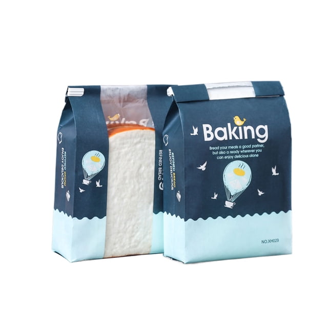 ZheElen 50x Crafted With Care And Easy To Place Transparent Window Self Sealing Bag Blue sea and sky medium size