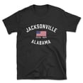 thumbnail image 1 of Jacksonville Alabama Patriot Men's Cotton T-Shirt, 1 of 1