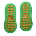 thumbnail image 2 of Calcetines antideslizantes para adultos - Calcetines bajos antideslizantes, lindas pantuflas de algodón Verde, 2 of 9