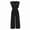 A, variant on Aayomet Bodycon Jumpsuit For Women Women'S Jumpsuit Slim Temperament Jumpsuit High Waist Sleeveless Leaf V Neck Pleated,E L