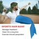 thumbnail image 5 of Sonducket Diadema deportiva de moda, bandas para el sudor traseras ajustables, accesorios de estilo atlético Multicolor de secado rápido para tenis y Accesorio para el cabello Azul, 5 of 6