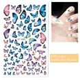 thumbnail image 4 of Pegatinas autoadhesivas para manualidades, mariposas, impermeables, bonito adorno de piel (D) Ehuebsd Libre de BPA, 4 of 9