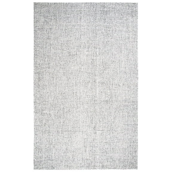 Rizzy Rugs Brindleton Area Rug BR351A Gray Distressed Single-Color 8' x 8' Round