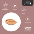 thumbnail image 5 of 100% PURE Healthy Foundation Full Face Coverage Makeup, Liquid Matte Finish with Anti-Aging Benefits - Vegan Gorgeous Fruit Pigmented Peach Bisque Color (Medium with Olive Undertone) - 1 Fl Oz, 5 of 7