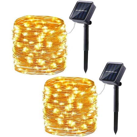 2 Pieces Of Solar String Lights 8 Patterns Outdoor Canada 2 Pieces Of Solar String Lights 8, Merkury Outdoor Solar Cylinder Lights