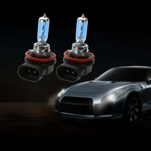 2 uds H11 12V 55W bombillas halógenas azules para faros delanteros de coche Tmvgtek Autopartes