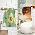 thumbnail image 7 of Avocado Fruit and Leaf Cotton Face Towels Absorbent Hand Towel Soft Bathroom Towel for Kitchen Hotel Decoration, 7 of 7