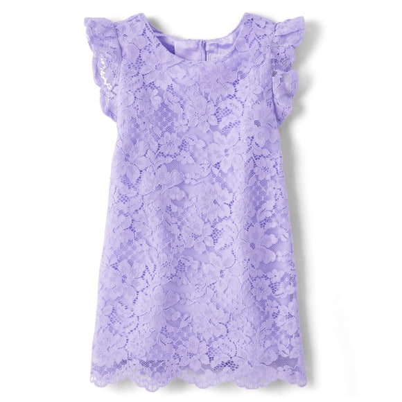 Vestido The Children's Place para bebés y niños pequeños 3T, morado