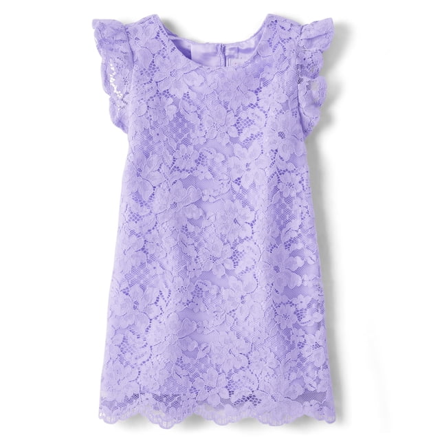 Vestido The Children's Place para bebés y niños pequeños 3T, morado