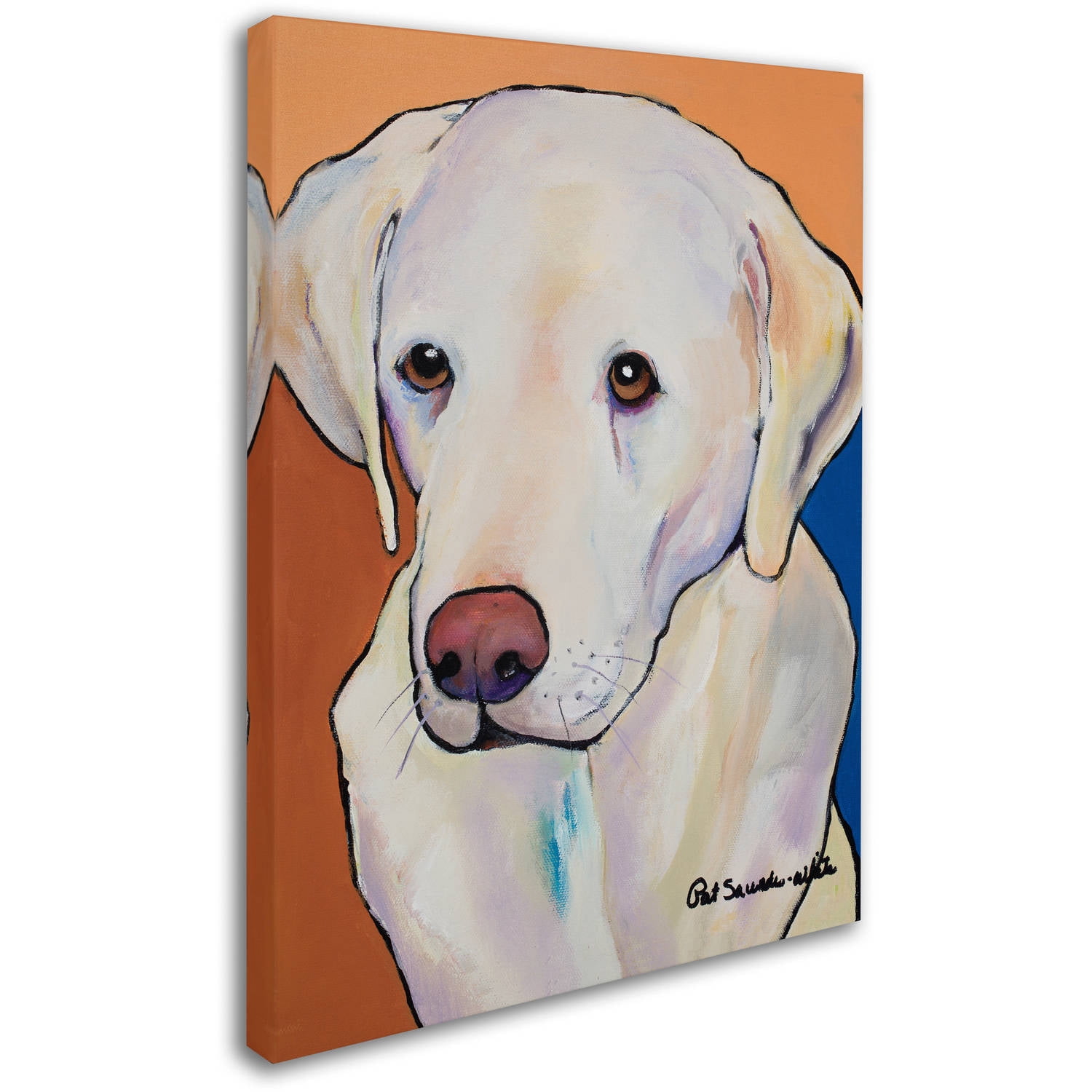 Trademark Fine Art "Millie Large" Canvas Art by Pat Saunders-White