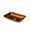 Brown, variant on Vinnova Udine Grayish Blue Glass Rectangular Bathroom Vanity Vessel Sink