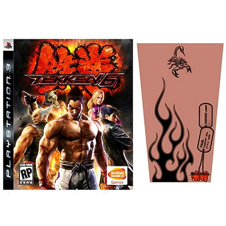 Tekken 6 w/ Bonus Walmart.com Tattoo Arm Sleeve (PS3)