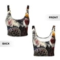 thumbnail image 5 of Lsque Retro American Eagle A Printed Women'S Sports Bra, Compression, Moisture Wicking, High-Impact Sports Bra For Women,Supportive sports bra-XX-Large, 5 of 9