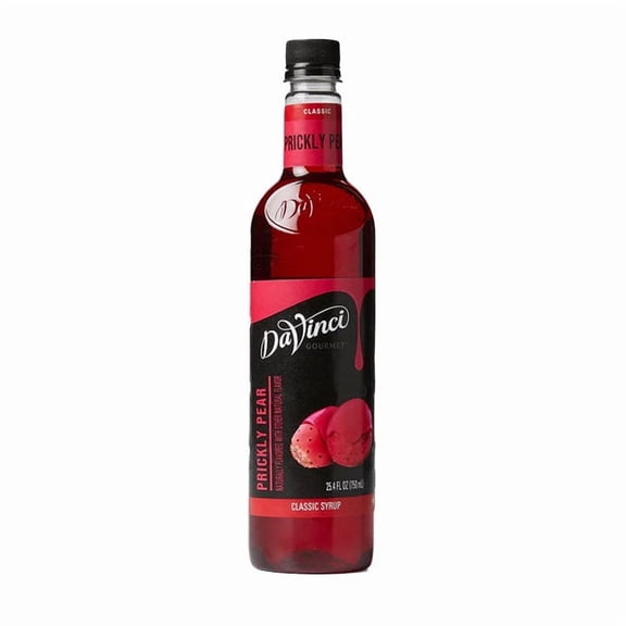 DaVinci Gourmet Prickly Pear Syrup PET cs 4/750 ml
