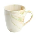 thumbnail image 5 of Elama Fine Marble 16 Piece Porcelain Dinnerware Set in Orange and Green, Service for 4, 5 of 8