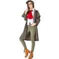 thumbnail image 4 of Disfraz de detective para mujer adulta/disfraz de cosplay/accesorios para actuación en escenario, 4 of 5