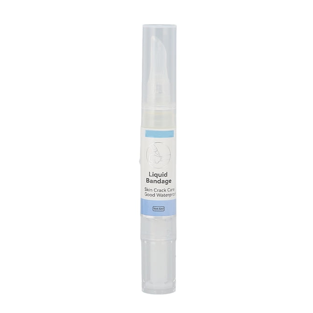 Líquido reparador de la piel que promueve la curación, líquido para tratamiento de heridas resistente al agua de secado rápido, 5ml