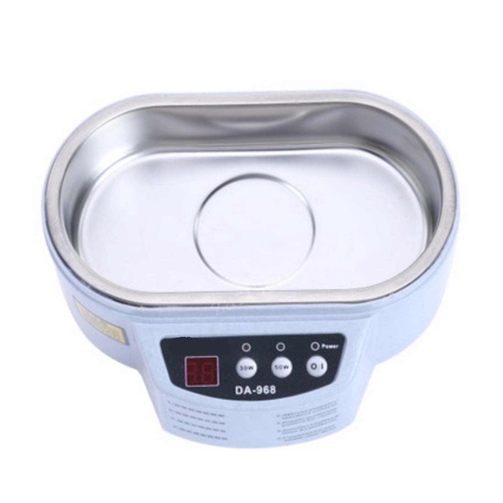 30/50W Digital Ultrasonic Cleaner Tub Dual Frequency Vibration Jewelry Parts Glasses Circuit Board Portable Watch Washer Machine