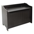 thumbnail image 1 of Catskill Craftsmen Banc de Rangement en Bois Noir, 1 of 4