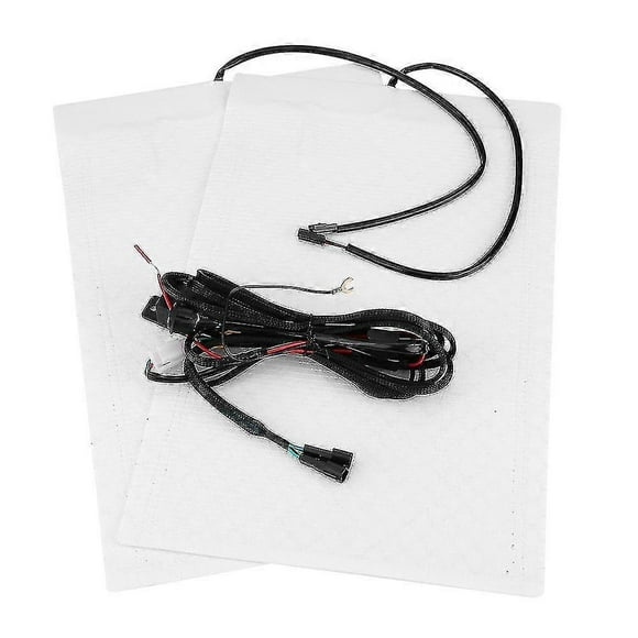 Car Heated Seat, Seat Heater, Seat Heater Pads, Heated Seat Kit, Carbon Fiber Seat Heater, Universal Heated Seat