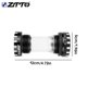 thumbnail image 4 of ZTTO Soporte inferior Superficie lisa Material premium Prueba Ajuste Ajuste ligero Peso de rosca Bloqueo del eje Pieza de repuesto Accesorio de bicicleta BB109 Tipo 2 Speravity OD002960-02B, 4 of 7