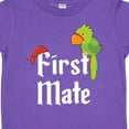 thumbnail image 4 of Inktastic First Mate Pirate with Parrot and Bandanna Boys or Girls Toddler T-Shirt, 4 of 5