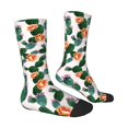 thumbnail image 3 of Uemuo Cactuses Pattern Women's Crew Socks, Soft Durable Breathable Moisture-Wicking with Odor Control Cotton socks, 3 of 9
