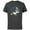 Charcoal, variant on Disney Donald Duck Baseball Swinging for the Fences Sports - Short Sleeve Cotton T-Shirt for Adults - Customized-Athletic Heather