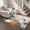 Grey, variant on Entryway Rug 2'x3', Orange Blue Pumpkins Fall Kitchen Runner Rugs Non-Slip Carpet Mats, Maple Leaf Botanical Thanksgiving Bedside Rugs Runners Washable Floor Carpet for Bathroom Laundry Room