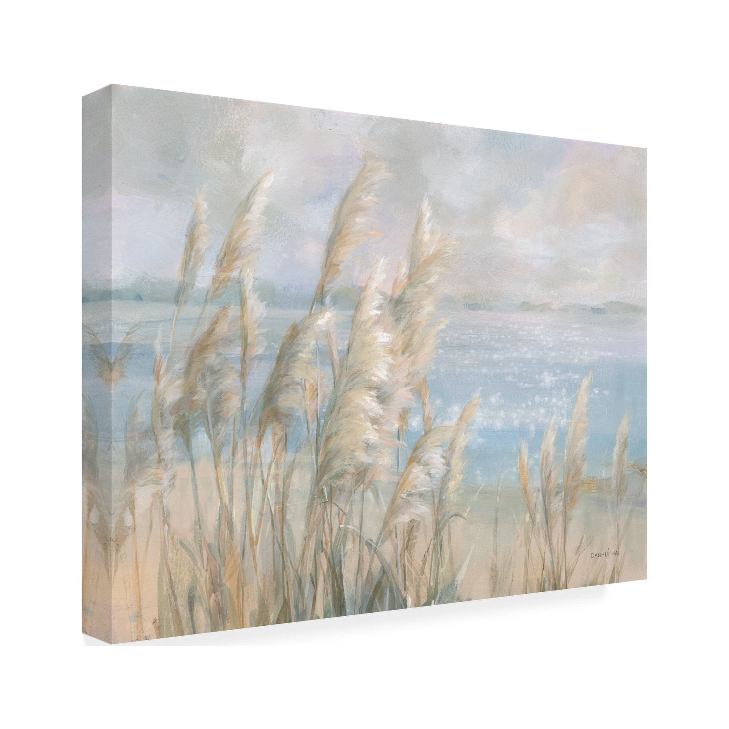 Danhui Nai 'Seaside Pampas Grass' Canvas Art