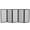 Black, variant on 3 ft. Tall Classic Japanese Window Pane Lattice Privacy Screen - Natural - 3 Panels