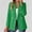 # Dark Green, variant on Blazers for Women Business Casual Long Sleeve Suit Jacket Fall Winter Open Front Double Breasted Classic Blazer Saffron L