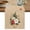 Beige, variant on Cherry Blossoms Cotton Linen Table Runner for Dining Kitchen, Japanese Spring Floral Leaves Rustic Red Wedding Outdoor Party Tablerunners, Dresser Scarf Coffee Tablecloth Runners 13x36 Inches