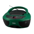 thumbnail image 1 of Reproductor de CD portátil estéreo Boombox deportivo Jensen CD-475GR, 1 of 7