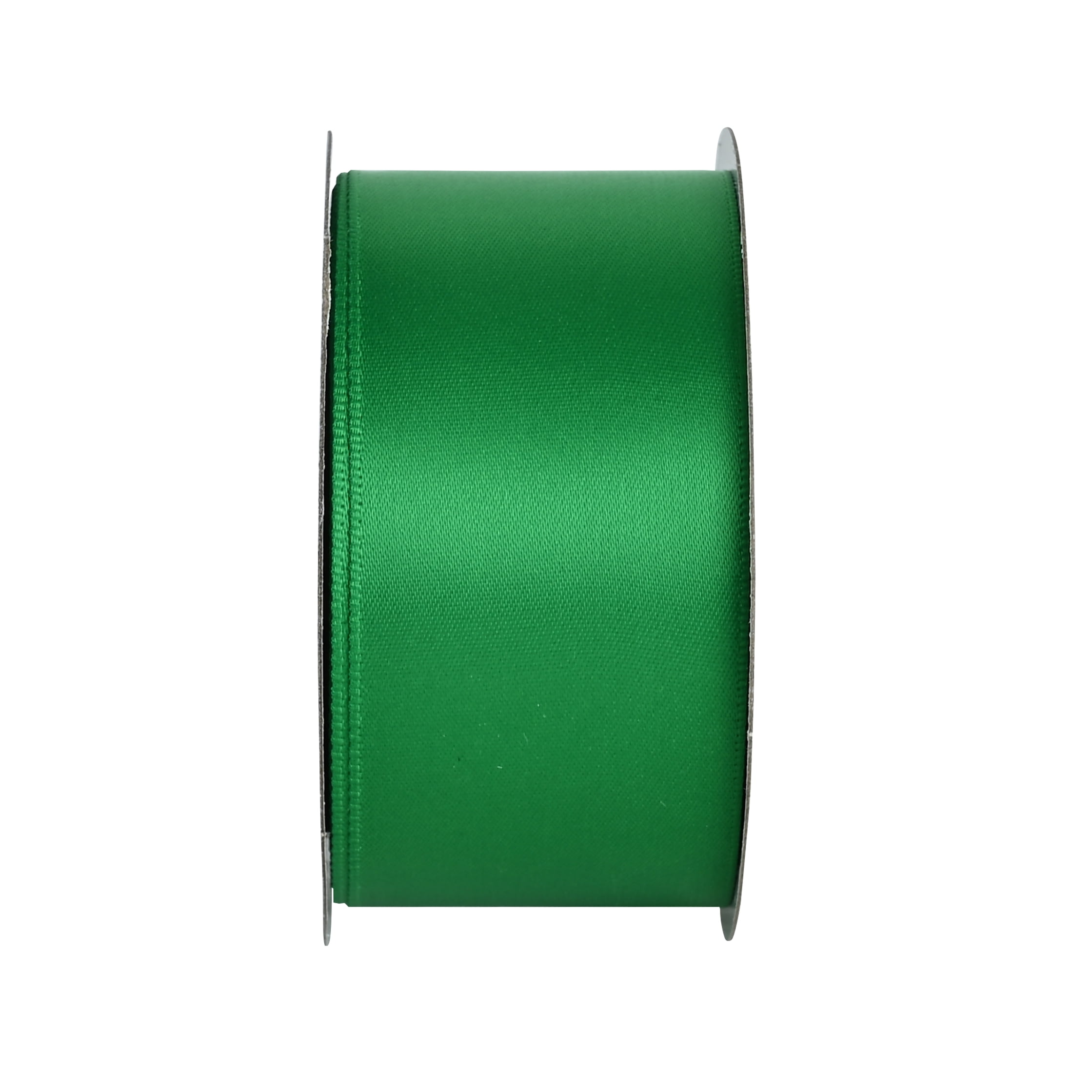 Gwen Studios 1.5" Green Satin Ribbon, 7 yards