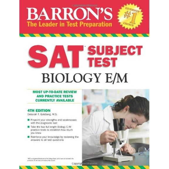 Pre-Owned Barron's SAT Subject Test Biology E/M (Paperback)