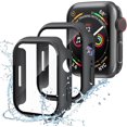 thumbnail image 1 of KOMI Screen Case Compatible with Apple Watch, Waterproof Full Coverage Hard PC Bumper Protective Cover Built in HD Tempered Glass Screen Protector Compatible with Apple Watch 45mm, 1 of 5