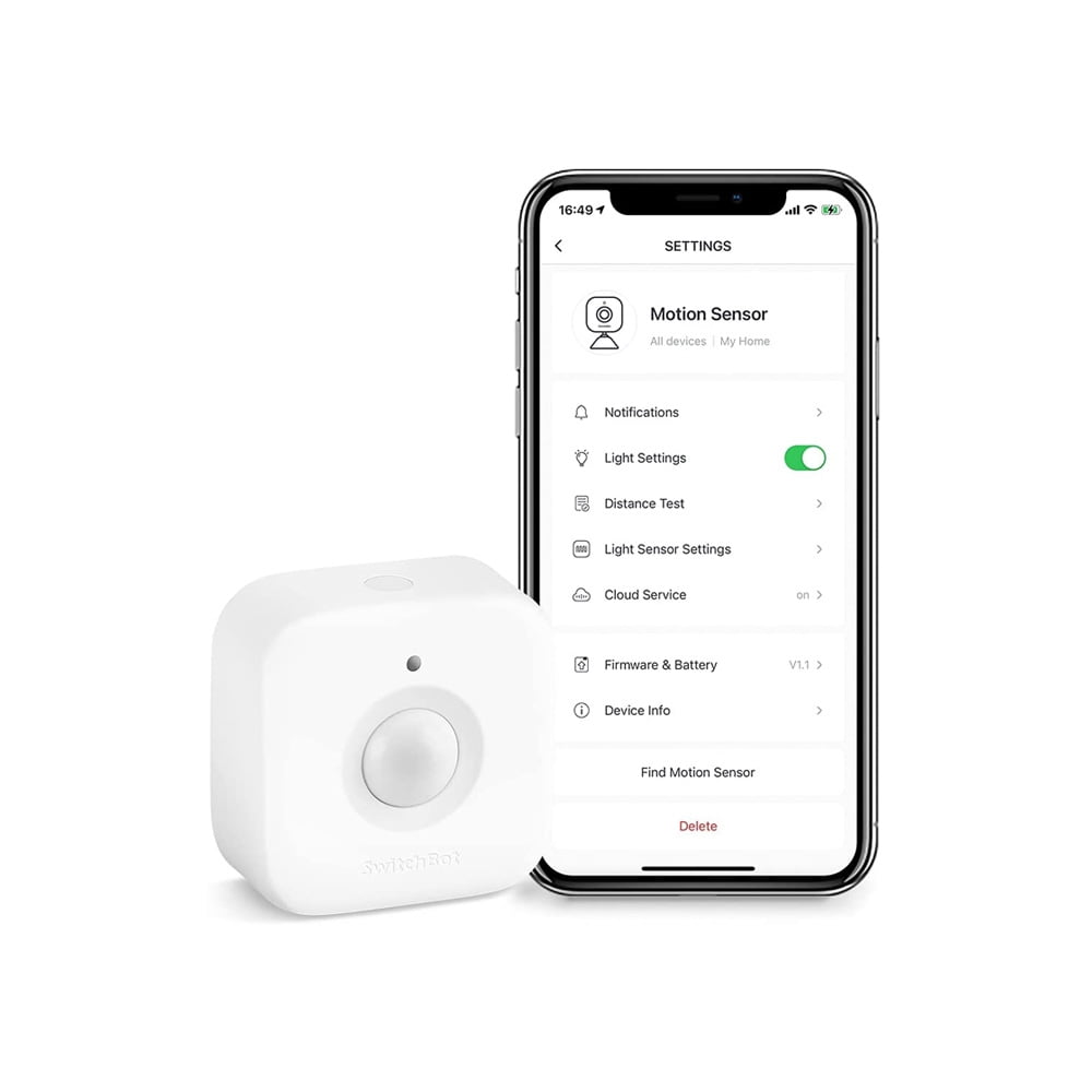 Nexete Smart Wi-Fi Motion Sensor Light Switch – PIR Infrared – Works With Alexa & Google 1 thumbnail image