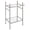 Brushed Nickel, variant on American Standard Edgemere Console Table Legs in Polished Chrome