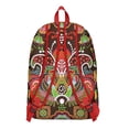 thumbnail image 3 of Stylish Boho Paisley Backpack - Versatile Daypack for School, Campus or Office Use, Lightweight & Roomy with Computer Compartment, Perfect Practical Gift for Any Occasion, 3 of 5