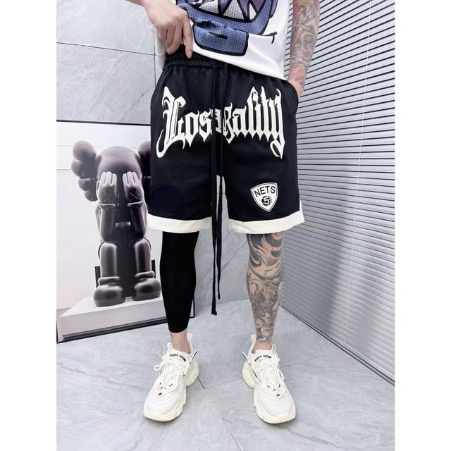 Pantalones vaqueros con borlas bordadas para hombre, pantalones rasgados de marca de moda, estilo hip hop, retro, europeo y americano