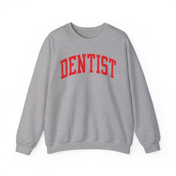 Dentist Sweatshirt Gifts Crew Neck Shirt Long Sleeve Unisex