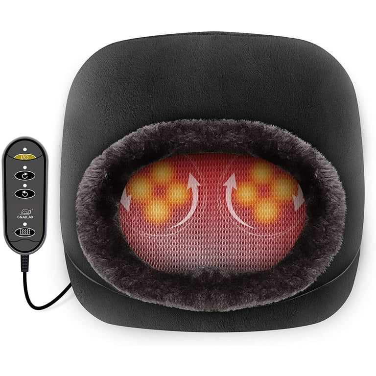 Snailax 2-in-1 Shiatsu Foot and Back Massager with Heat - Versatile and  Portable Relaxation Solution – TweezerCo