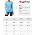 thumbnail image 5 of Roadbox Women's Long Sleeve UV Sun Shirts UPF 50+ Workout Swim Rash Guard Tops with Thumb Holes, 5 of 5