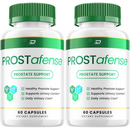 Prostafense Supplement for Men – Prosta Fense Pills Advanced Formula Supplements for Men Health Supplement, Reviews, 2 Pack, 120 Capsules