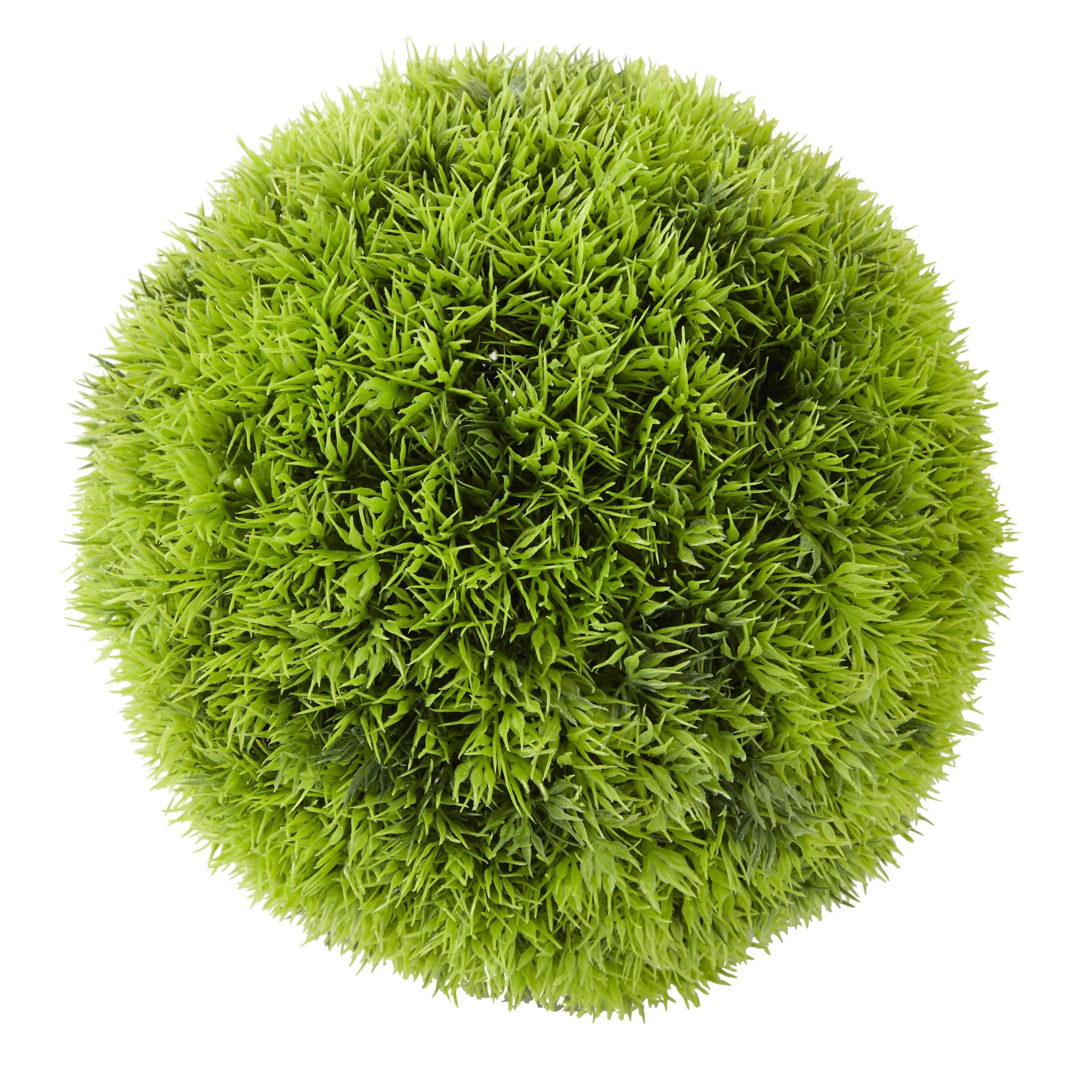 9" Round Topiary Artificial Foliage Ball, by CosmoLiving by Cosmopolitan