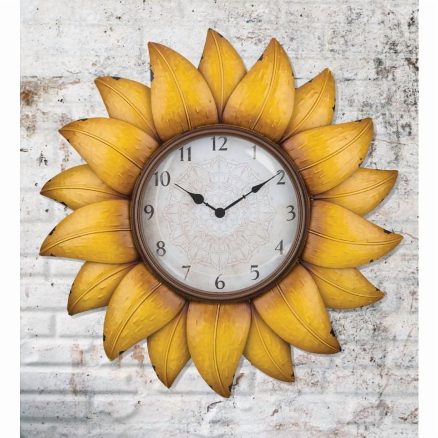 Regal Art  and  Gift 13248 - Clock - Sunflower Wall Decor Clocks