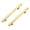 Brushed Brass, variant on 5 Pack Cabinet Handles 3" Hole Center - Curved Cabinet Pulls Brushed Nickel Drawer Pulls for Kitchen Cupboard Solid Hardware for Dresser Drawer Arch Hardware